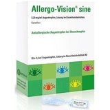 ALLERGO-VISION sine, ketotifen fumarate, allergic conjunctivitis UK