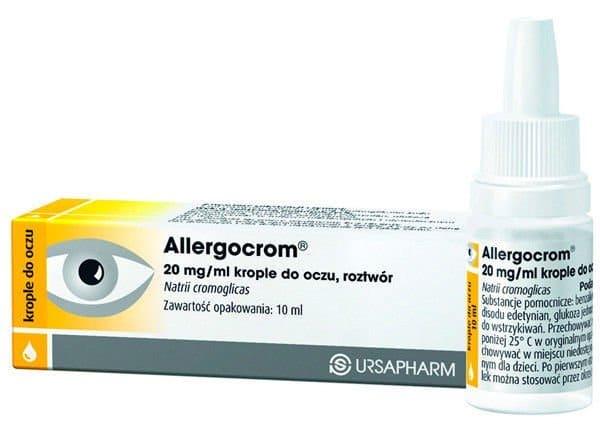ALLERGOCROM eye drops 10ml, best allergy eye drops UK