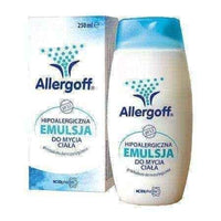 Allergoff emulsion hypoallergenic body wash 250ml, organic body wash, atopic dermatitis treatment UK