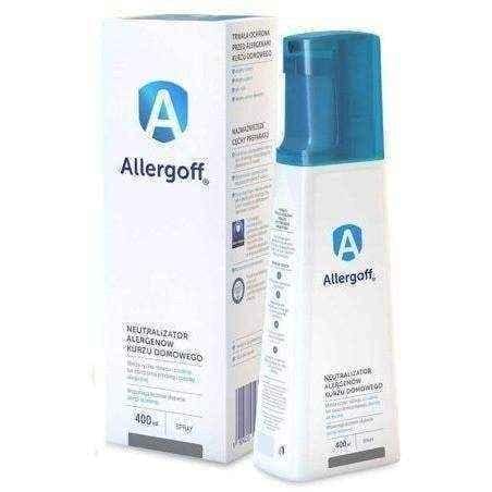 Allergoff neutralizer allergens house dust spray 400ml, cat allergies UK