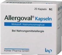 ALLERGOVAL capsules 20 pc Itchy skin, vomiting, nausea, diarrhea UK