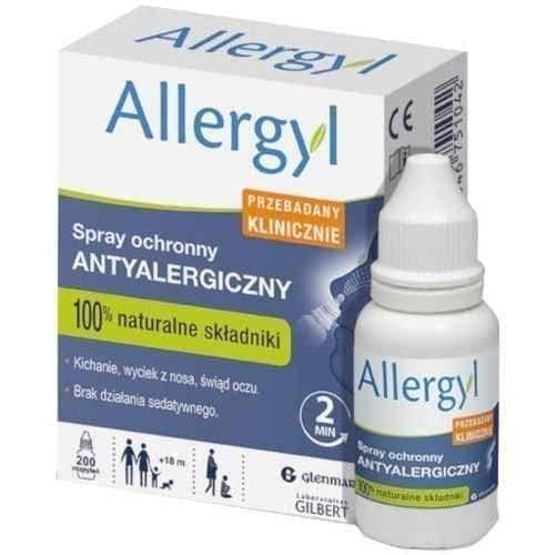 Allergyl protective spray x 200 doses UK