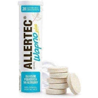 Allertec Lime plus x 20 effervescent tablets, dust mite allergy UK