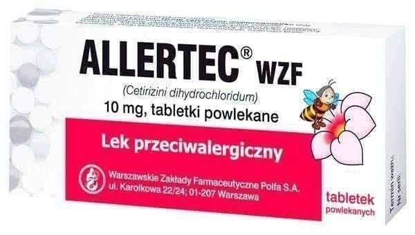 Allertec WZF 0.01g x 10 tablets UK