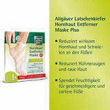 Allgäu mountain pine callus remover mask plus UK