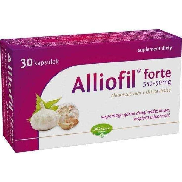 Alliofil Forte x 30 capsules, immune system diseases UK