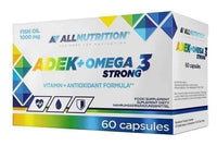 Allnutrition Adek + Omega 3 Strong x 60 capsules UK