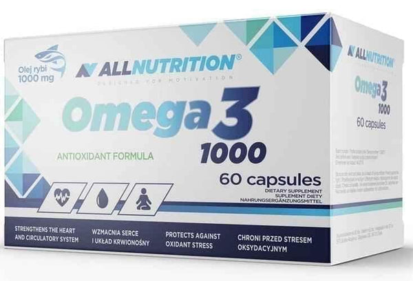 ALLNUTRITION Omega 3 1000mg x 60 capsules UK