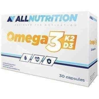 ALLNUTRITION Omega 3 K2 + D3 x 30 capsules UK