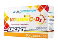 Allnutrition Vitamin C 1000 + D3 x 30 capsules UK