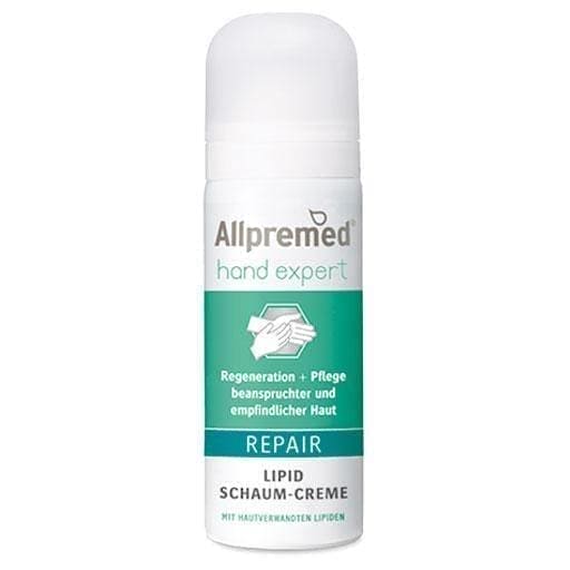 ALLPREMED hand expert lipid foam cream REPAIR 50 ml UK