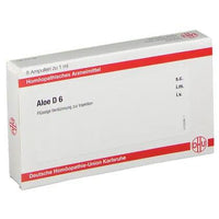 ALOE D 6 ampoules UK