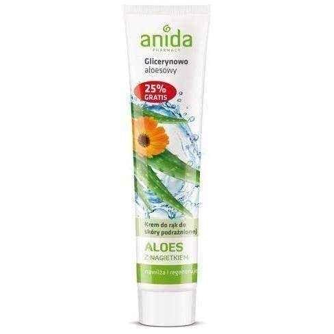Aloe vera plant, Anida Creams glycerine, aloe 125ml UK