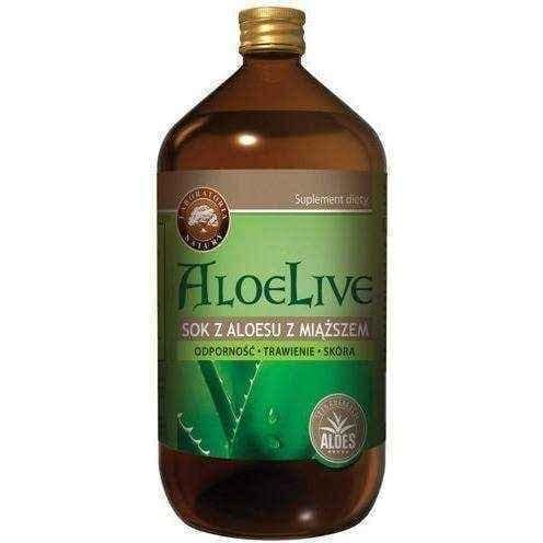AloeLive aloe juice with pulp 1000ml UK
