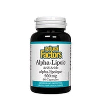 Alpha Lipoic Acid 200 mg, powerful antioxidant 60 capsules UK
