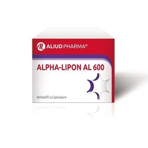 ALPHA LIPON AL 600 film-coated tablets 30 pc thioctic acid UK