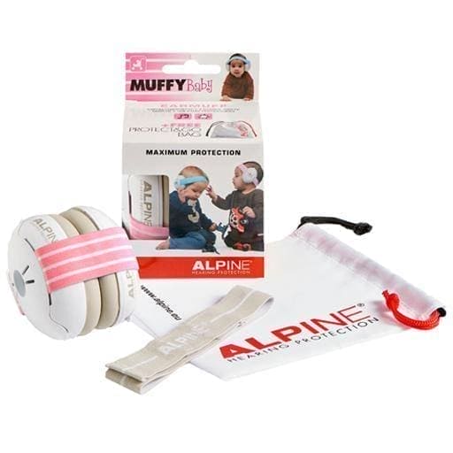 ALPINE MUFFY earmuffs baby pink UK