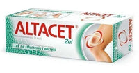 ALTACET gel 75g, knee injuries, shoulder injuries UK