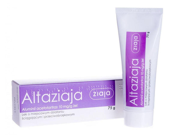 Altaziaja, aluminum acetate, For bruises and edema UK