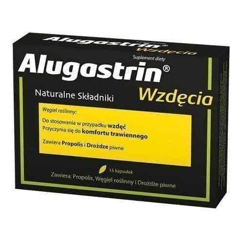 Alugastrin flatulence x 15 capsules UK