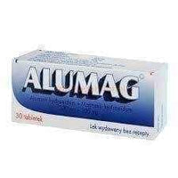ALUMAG x 30 tablets acid reflux symptoms - alumag UK