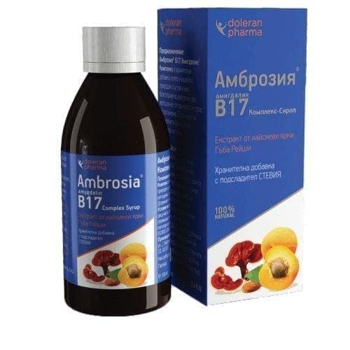 AMBROSIA VITAMIN B17 Complex syrup with Reishi 100ml UK