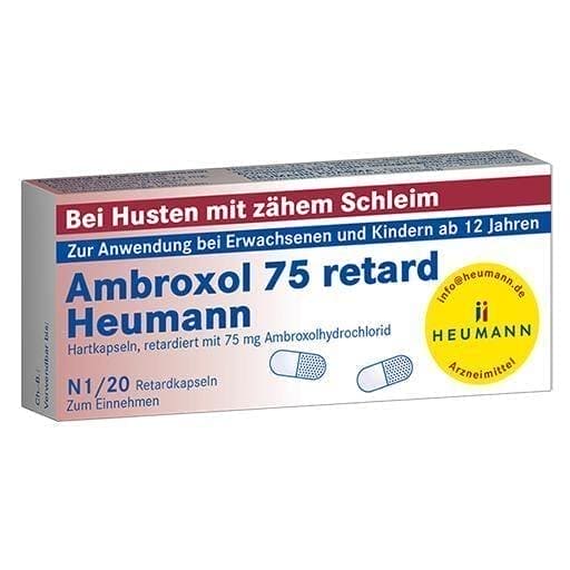 AMBROXOL 75 mg lung disease capsules UK