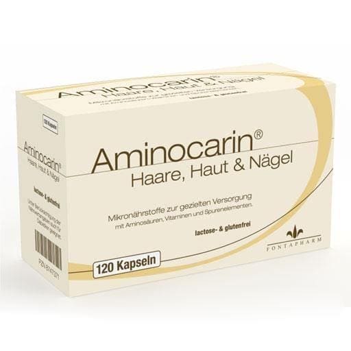 AMINOCARIN capsules 60 pcs Diffuse hair loss, hydrolyzed collagen UK