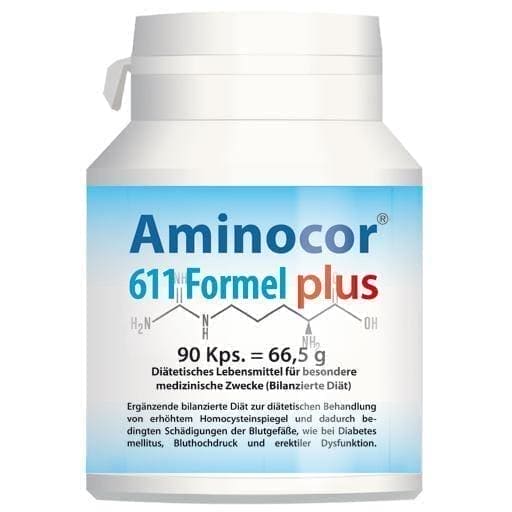 AMINOCOR 611 formula plus capsules 90 pcs erectile dysfunction UK