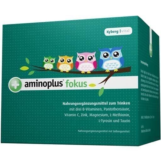 AMINOPLUS focus drinking ampoules 30X25 ml reduction of fatigue and tiredness UK