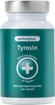 AMINOPLUS tyrosine capsules 60 pcs precursor of dopamine, noradrenaline, adrenaline UK