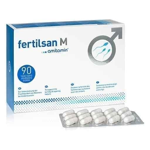 AMITAMIN fertilsan M capsules 90 days DE / EN / FR / IT 270 pcs UK