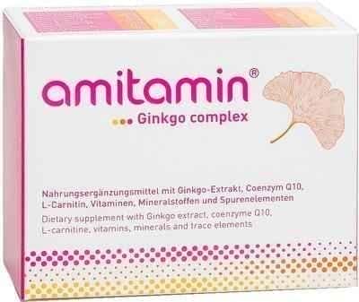 AMITAMIN Ginkgo complex capsules 60 pcs UK