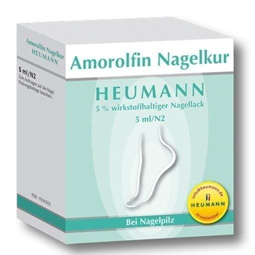 AMOROLFINE nail fungus cure Heumann 5% 5 ml UK