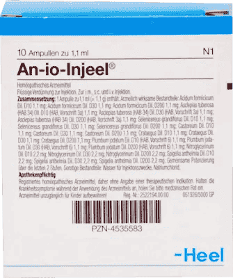 AN-IO Injeel, Coronary disorders of the circulation, anginous disorders UK