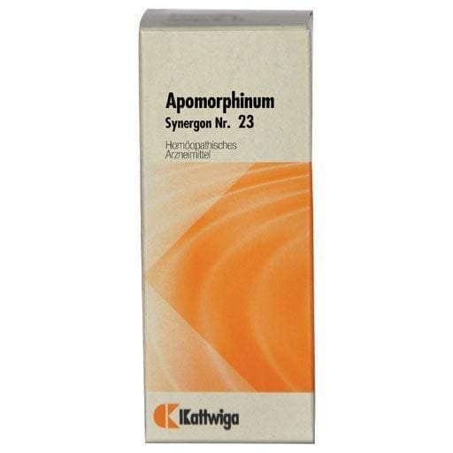 Anamirta cocculus, Strychnos nux-vomica, SYNERGON COMPLEX 23 Apomorphinum N drops UK