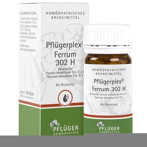 Anemia, anemia symptoms, PFLUEGERPLEX Ferrum 302 H tablets UK