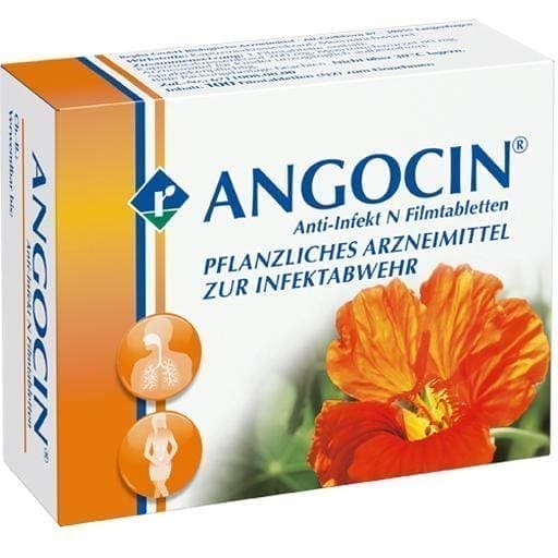 ANGOCIN Anti Infekt N film-coated tablets 100 pcs nasturtium UK