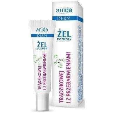 ANIDA acne gel and skin discoloration 15ml UK