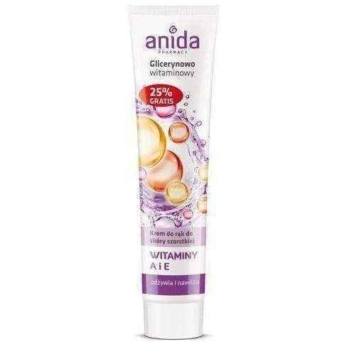 Anida Creams glycerine Vitamin 125ml vitamin e moisture cream UK