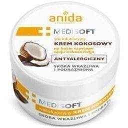 Anida Medisoft cream, coconut allergy 125ml, where to buy coconut cream UK