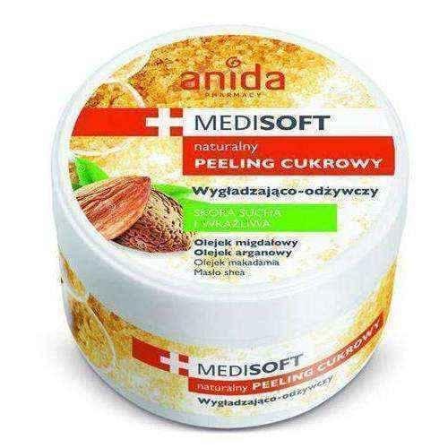 ANIDA Medisoft natural smoothing-nourishing sugar scrub 300ml UK