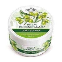 ANIDA regenerating cream olive oil 125ml, olive oil for skin UK