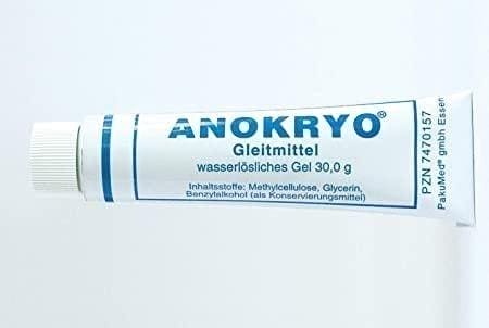 ANOKRYO, anal skin problems, proctology lubricant UK