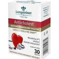 Anti cholesterol, Anticholest x 30 capsules, monacolin k UK