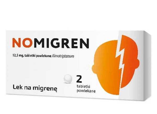 Anti migraine tablets, Nomigren UK