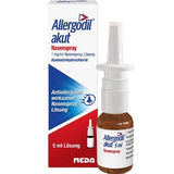 Antiallergic, antihistamine, hay fever, ALLERGODIL acute nasal spray UK