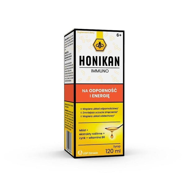 Antibacterial plant extract, Honikan Immuno syrup UK