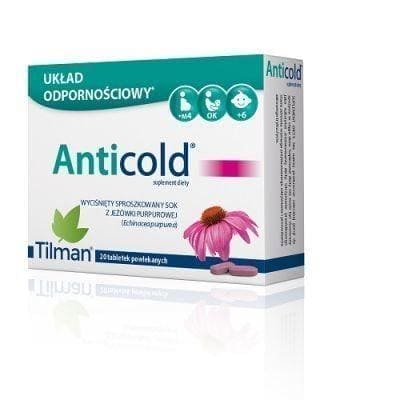 Anticold 20 Echinacea tablets UK
