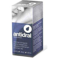 ANTIDRAL liquid 50ml hyperhidrosis treatment UK